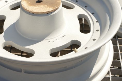 Strahlen von Holz
